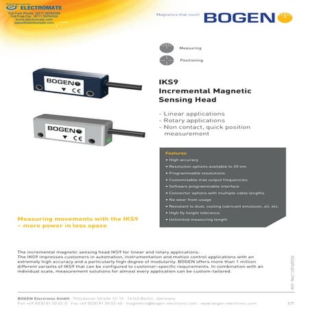 Bogen Technical IKS9