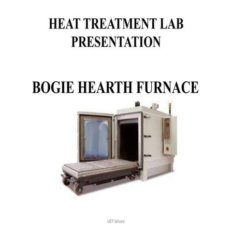 Bogie hearth furnance