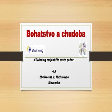 Bohatstvo a chudoba