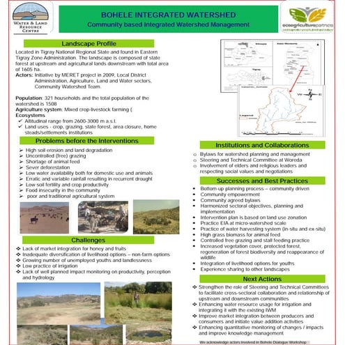 Bohele Integrated Watershed: Community-based Integrated Watershed Management