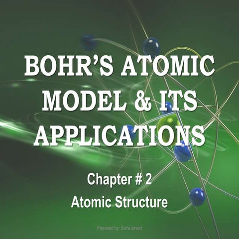 Bohr's model