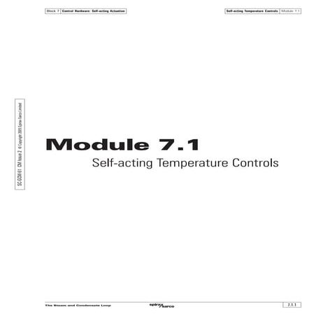 Boiler doc 07   control self acting