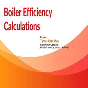 Boiler Efficiency Calculation by Direct & Indirect Method