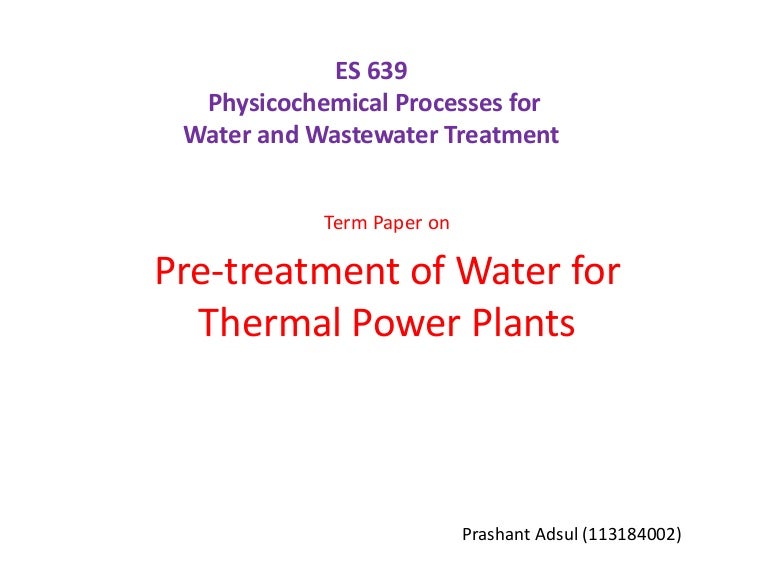 Boiler Feed Water Parameters