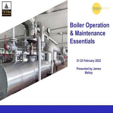 Boiler Operation and Maintenance Essentials - Boilers & Steam Generation Syst...
