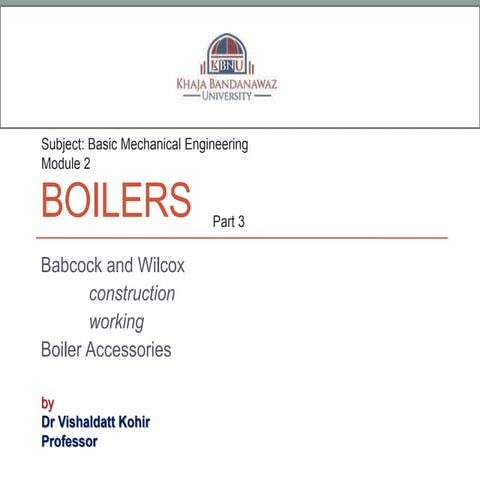 Boilers part 3 | PPTX | Home Appliances | Home & Garden