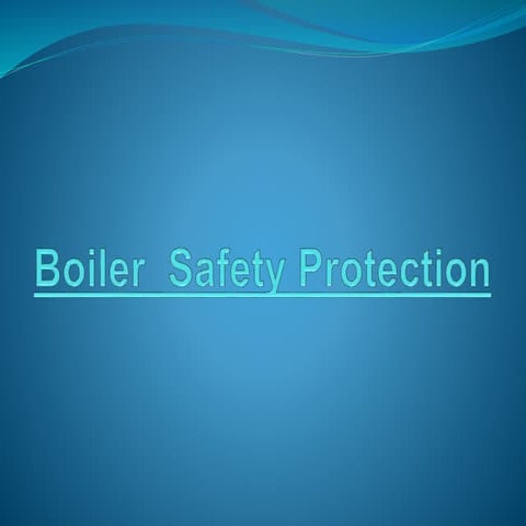 Boiler  safety protection