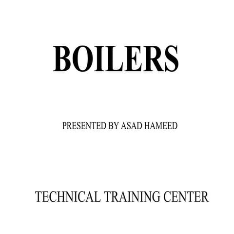 Water Tube boilers  Boilers Basic AH.ppt