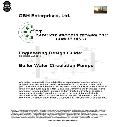 Boiler Water Circulation Pumps