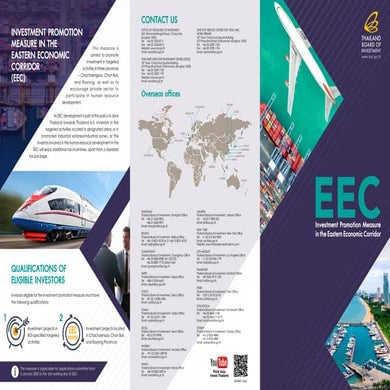 BOI's Investment Promotion Measure in the EEC