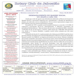 Bol 06 de 2013 rc jaboatão