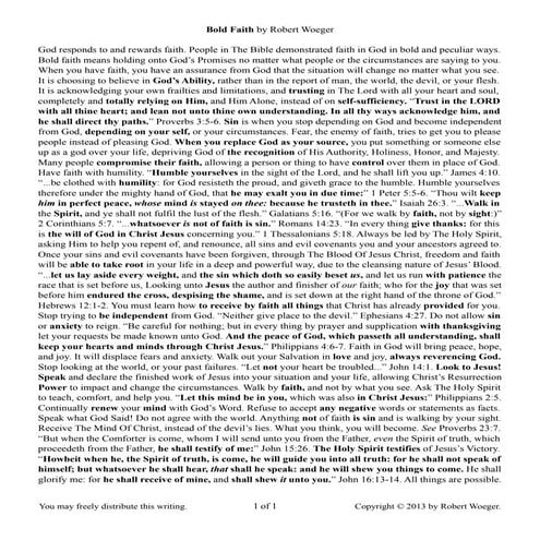 Bold faith 20 | PDF