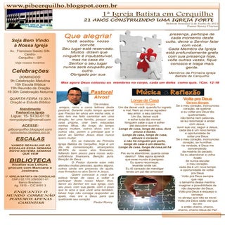 Boletim 02 de junho de 2013