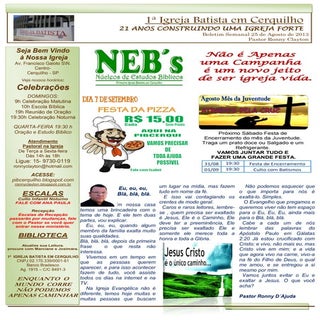 Boletim 25 de agosto