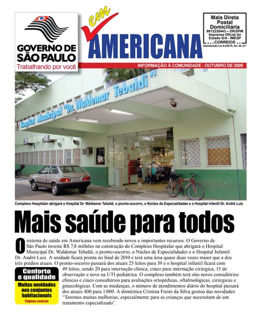 Boletim informativo de Americana - ...