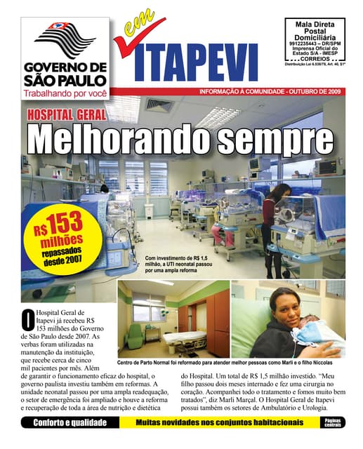 Boletim informativo de Itapevi - Ou...