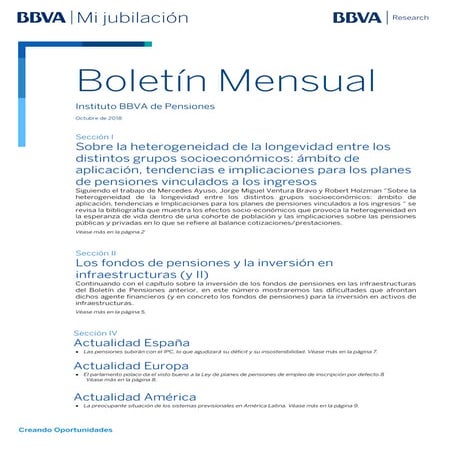 Boletín del Foro de Expertos de octubre de 2018: Sobre la heterogeneidad de l...