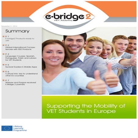 Boletín nº 3 del Proyecto E-bridge2 to VET Mobility
