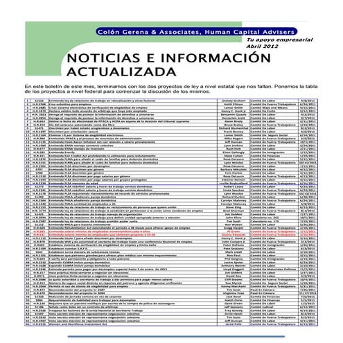 Boletin abril 2012