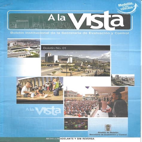 Boletin A la vista No.1-2004Medellin . Sria evaluacion y control