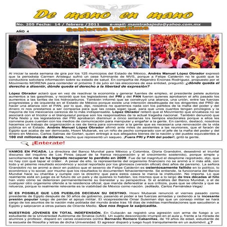 Boletin de mano en mano 205 pdf