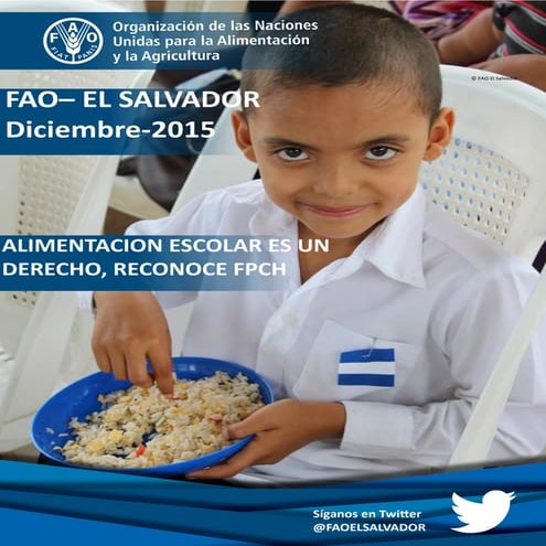 Boletín FAO El Salvador