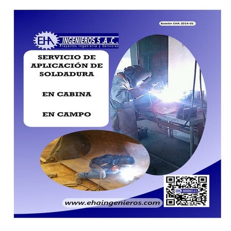 Boletin EHA 2014-1: Presentacion de Productos y Servicios