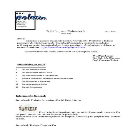 Boletin enfermeria nº2