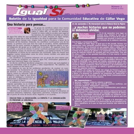 Boletín IgualSí Nº 3 | Diciembre 2015