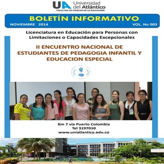 Boletin informativo volumen 3 - II ...