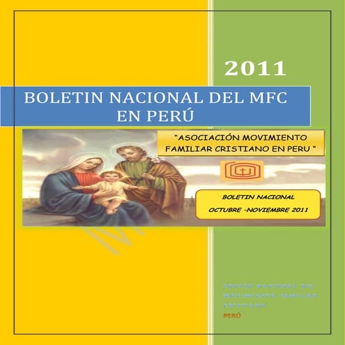 Boletin MFC PERU set nov  2011
