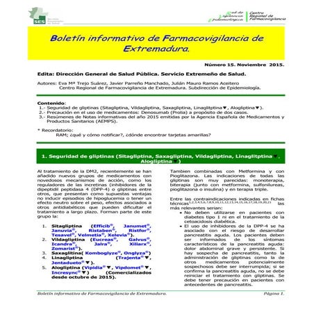 Boletin noviembre 2015. número 15