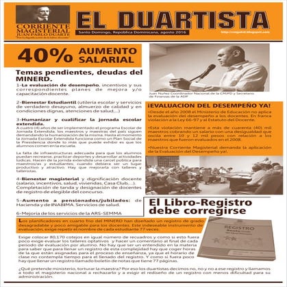 Boletion El Duartista