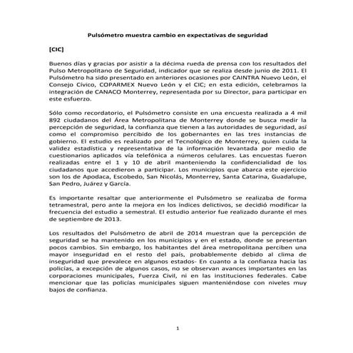 Pulsometro- mayo 2014