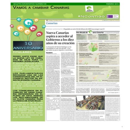 Boletín VIII febrero 2015