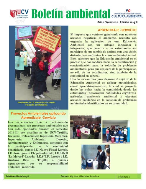 Boletín 2013 ii ucv