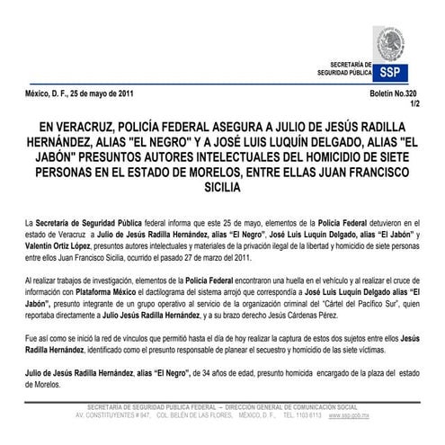 Boletín 320 250511 + f