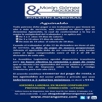 Cómo se calcula el aguinaldo | PDF