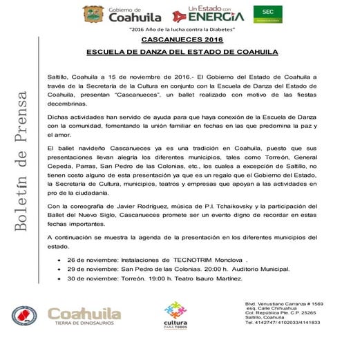 Boletín cascanueces 2016 edec