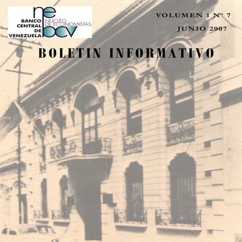 NEBCV Boletín informativo nº 7