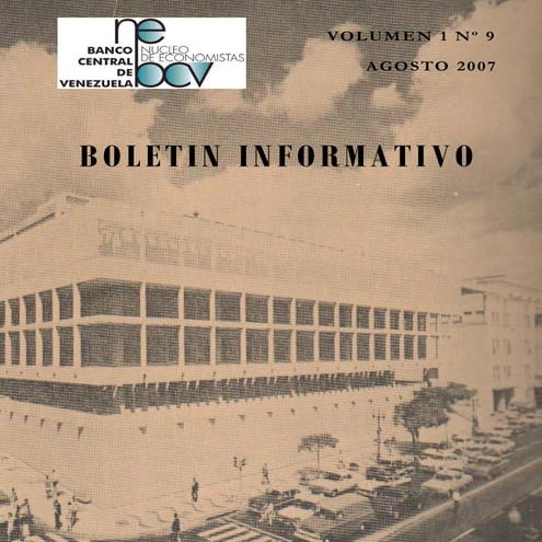 NEBCV Boletín informativo nº 9