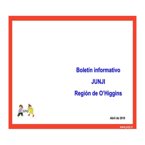 Boletín mes de abril