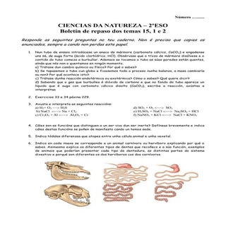 Boletín repaso temas 15, 1 y 2