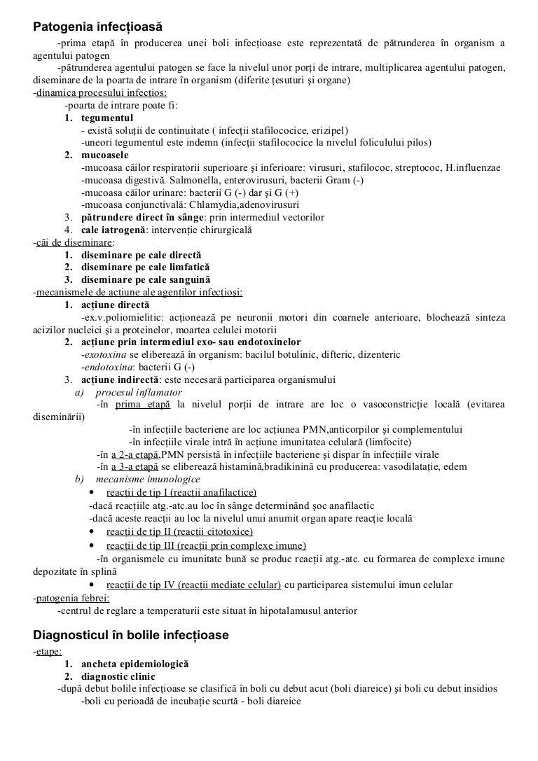 Boli Infectioase