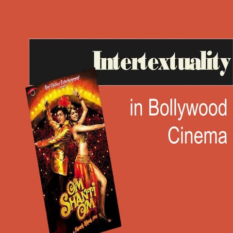 Bollywood intertextuality