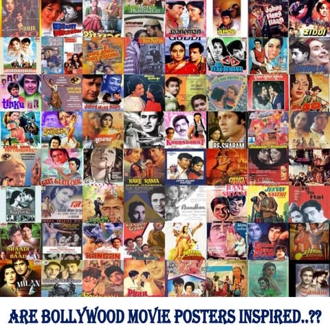 Are Bollywood Movie Posters Inspired..??