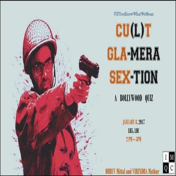 Bollywood Quiz 2017 | Finals