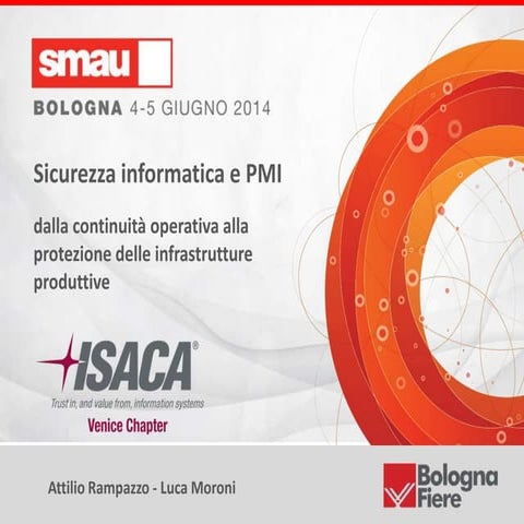 Sicurezza informatica e PMI: dalla continuità operativa alla protezione delle...