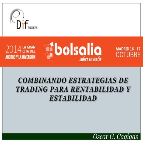 Oscar Cagigas: Bolsalia 2014