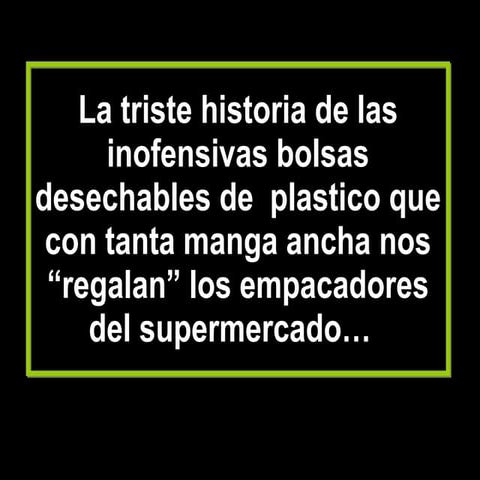 Bolsas De Plastico